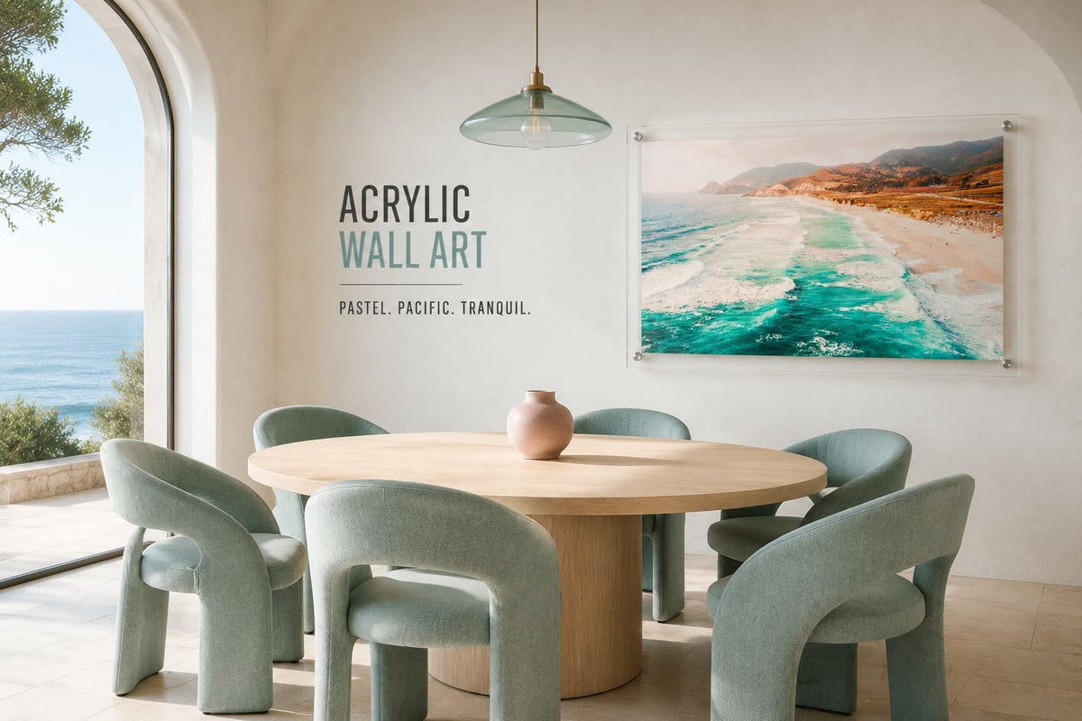 Pacific Pastels Acrylic Wall Art Print