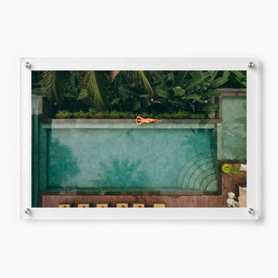 Palm & Circumstance Acrylic Wall Art Print - Horizontal