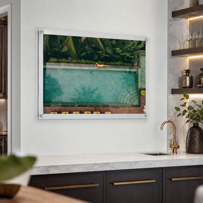 Palm & Circumstance Acrylic Wall Art Print - Horizontal