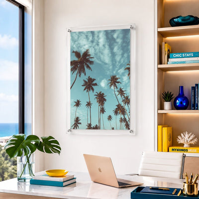 Palm Parade Acrylic Wall Art Print