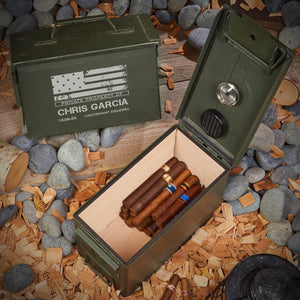50 Cal Humidor - Military