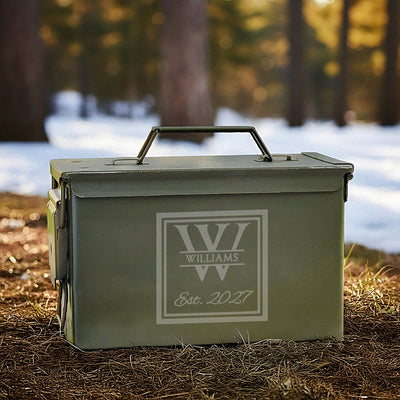 Personalized Ammo Boxes