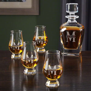 Set of Four + Decanter