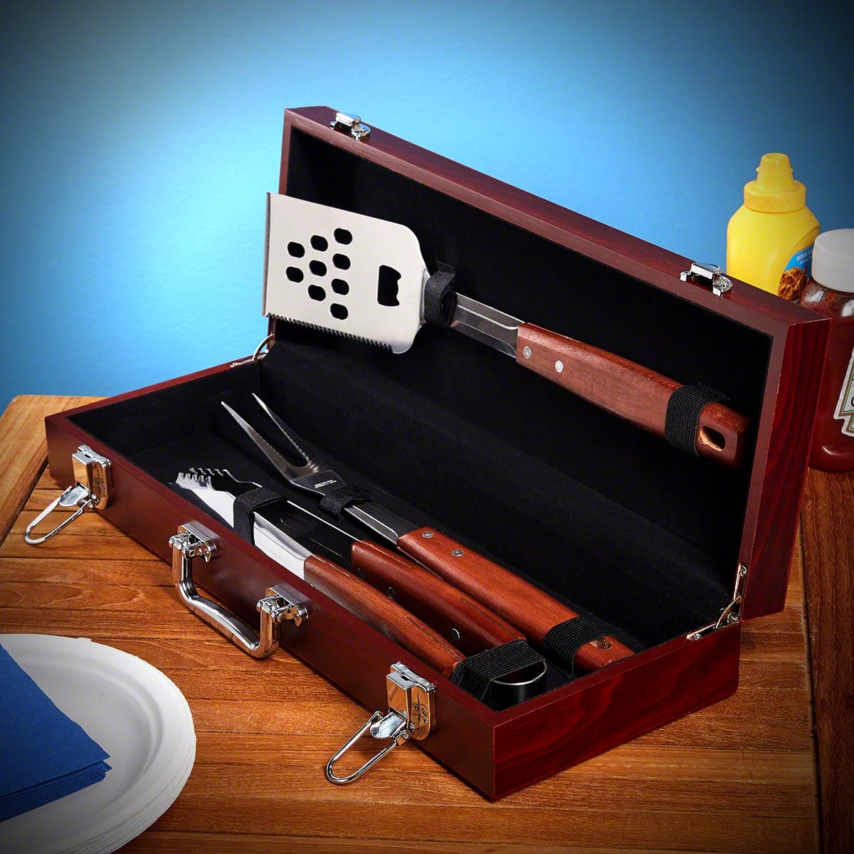 Personalized Grill Accessories for Firefighters