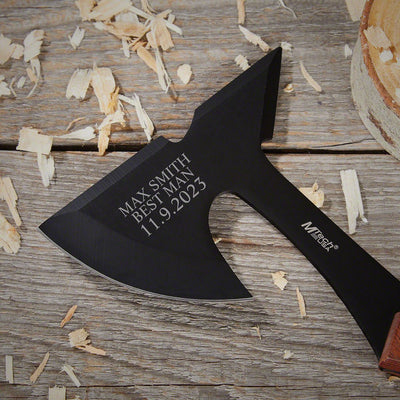 Personalized Hatchets Cool Gifts for Groomsmen Set of 5 Axes