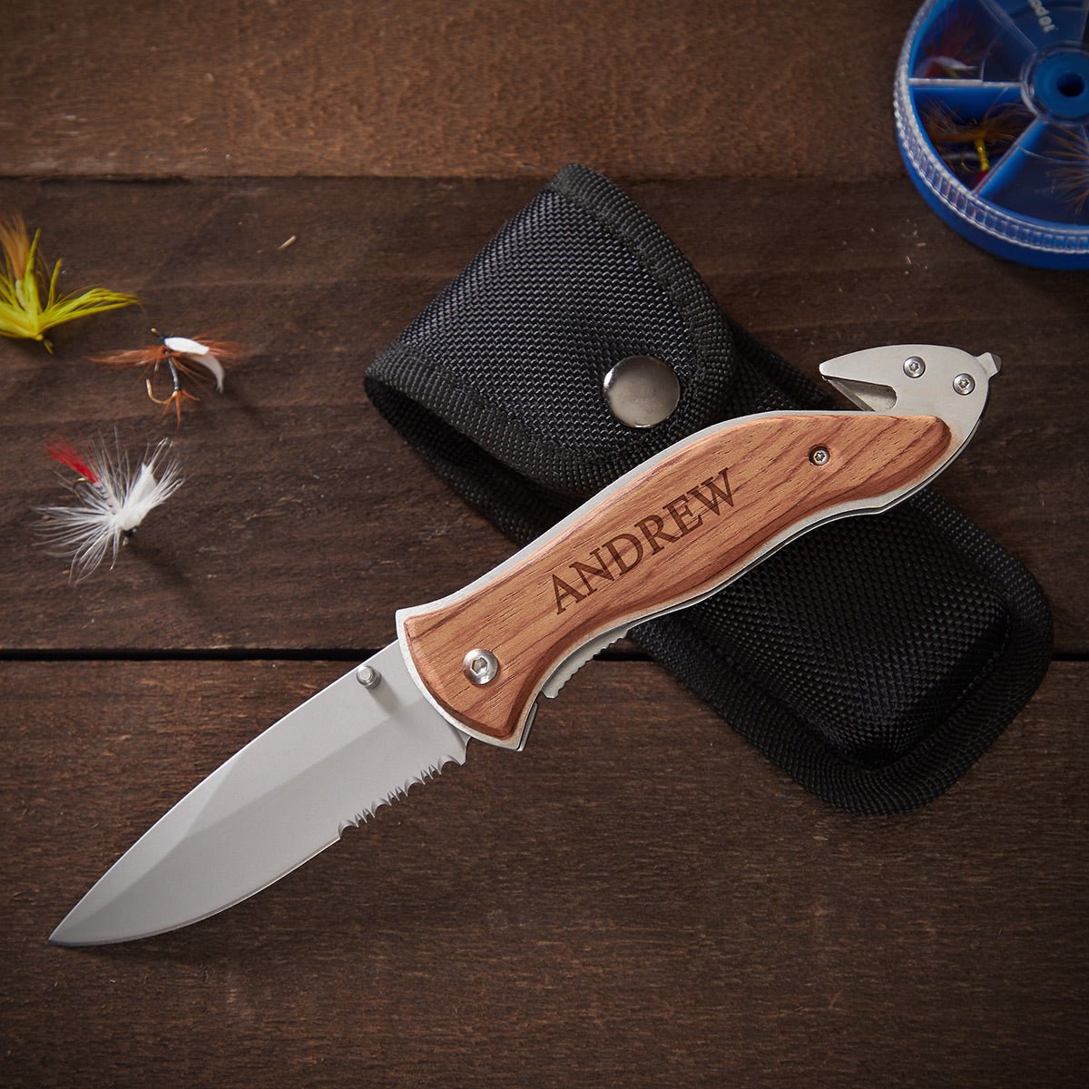 Personalized Pocket Knife Gift Set
