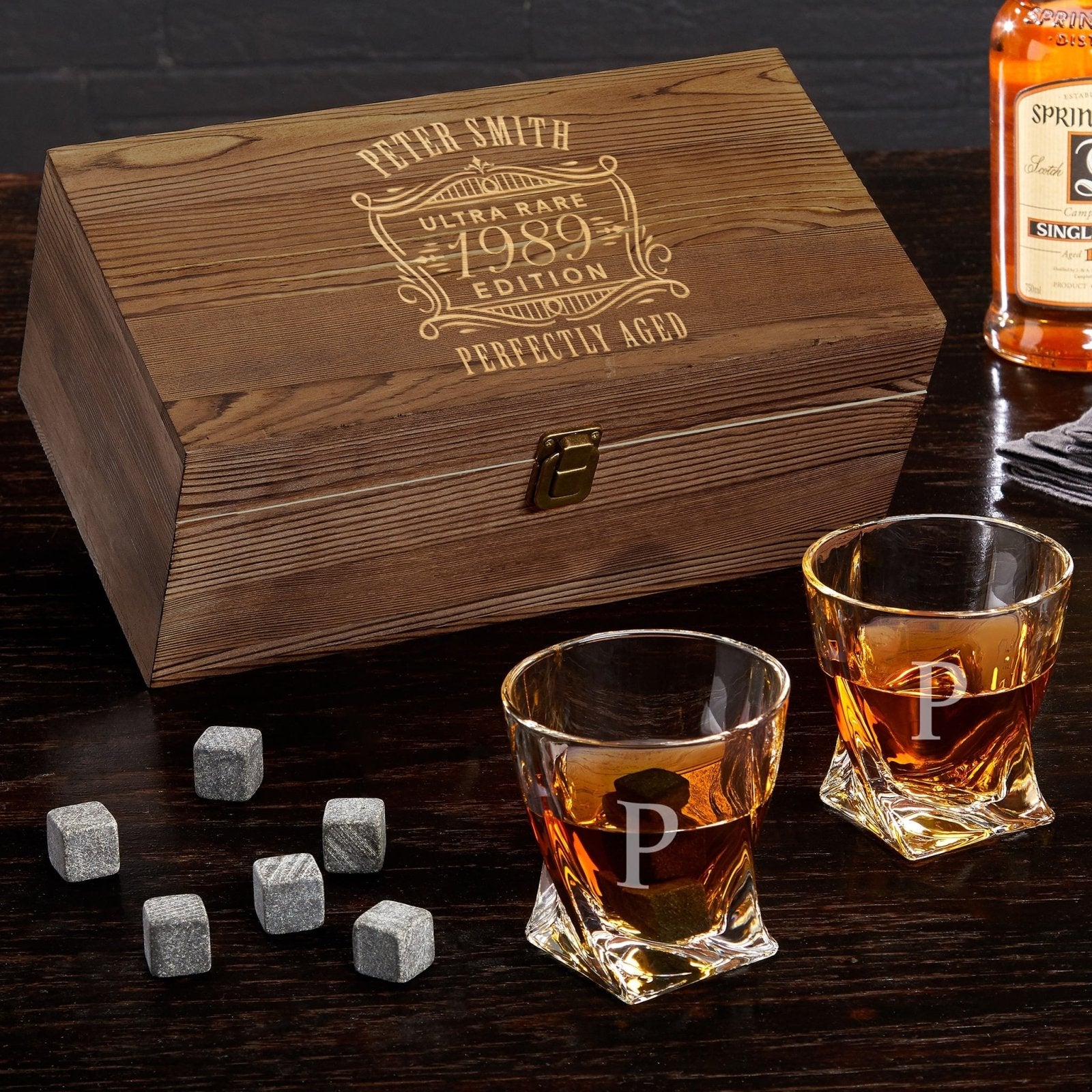 Personalized Whiskey Gift Box