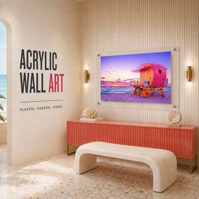 Pink Patrol Acrylic Wall Art Print