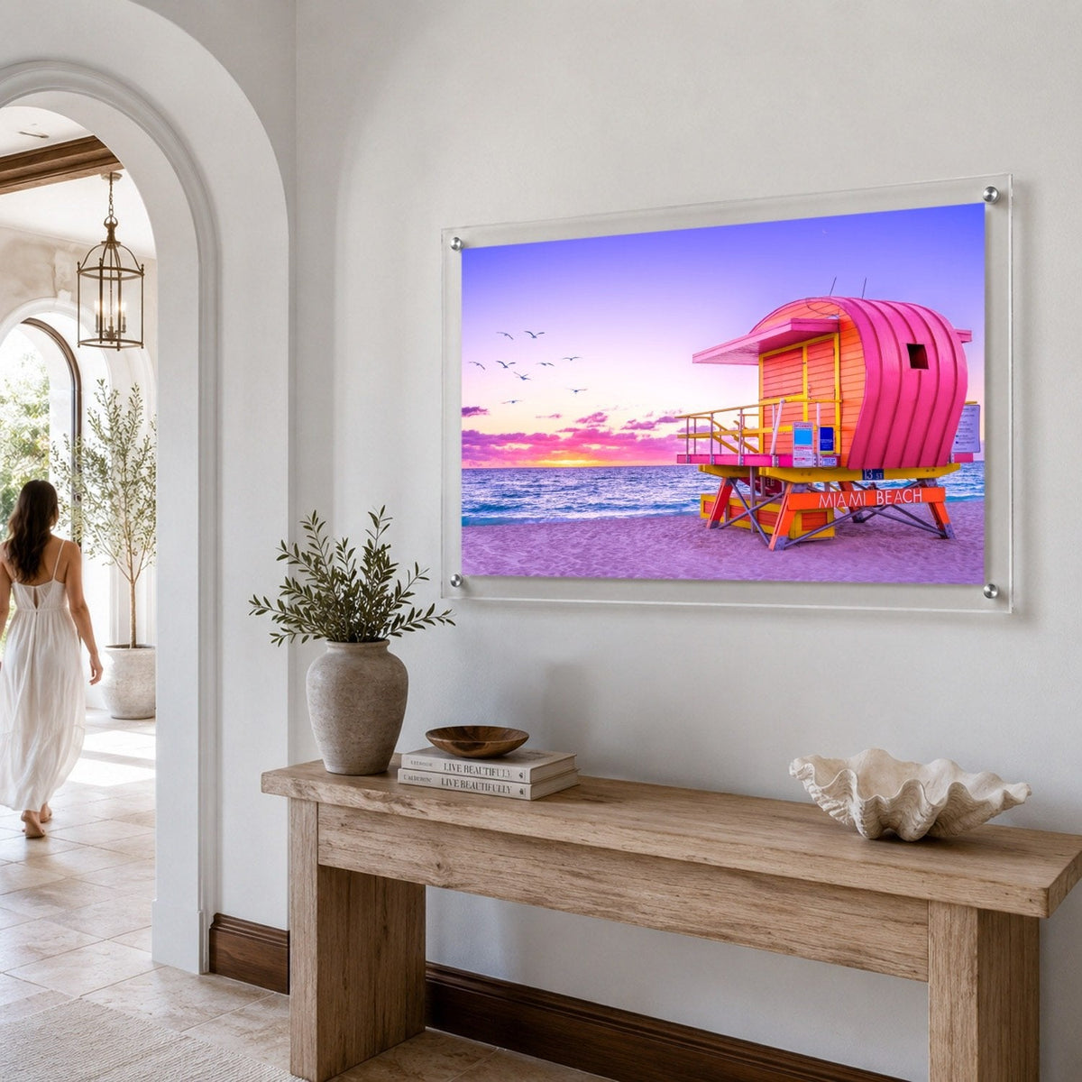 Pink Patrol Acrylic Wall Art Print