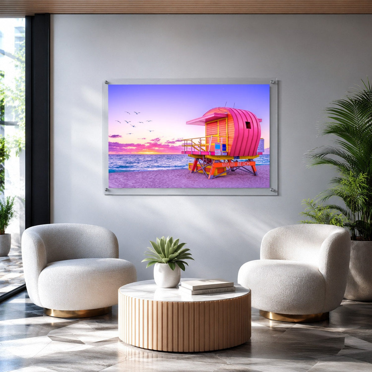 Pink Patrol Acrylic Wall Art Print