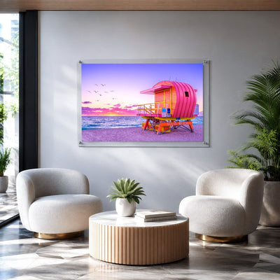 Pink Patrol Acrylic Wall Art Print