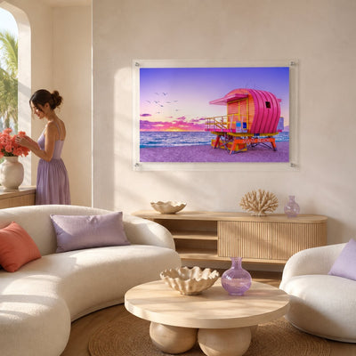 Pink Patrol Acrylic Wall Art Print