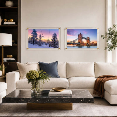 Pink Sky Apres Acrylic Wall Art Print