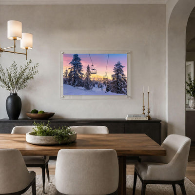 Pink Sky Apres Acrylic Wall Art Print