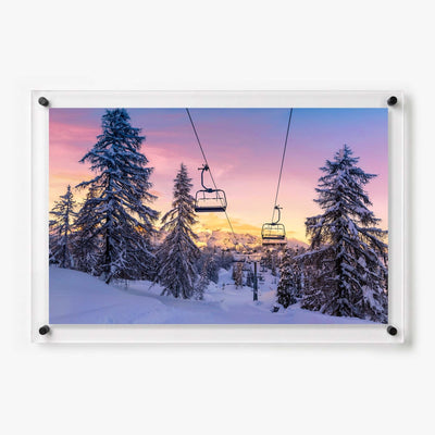 Pink Sky Apres Acrylic Wall Art Print