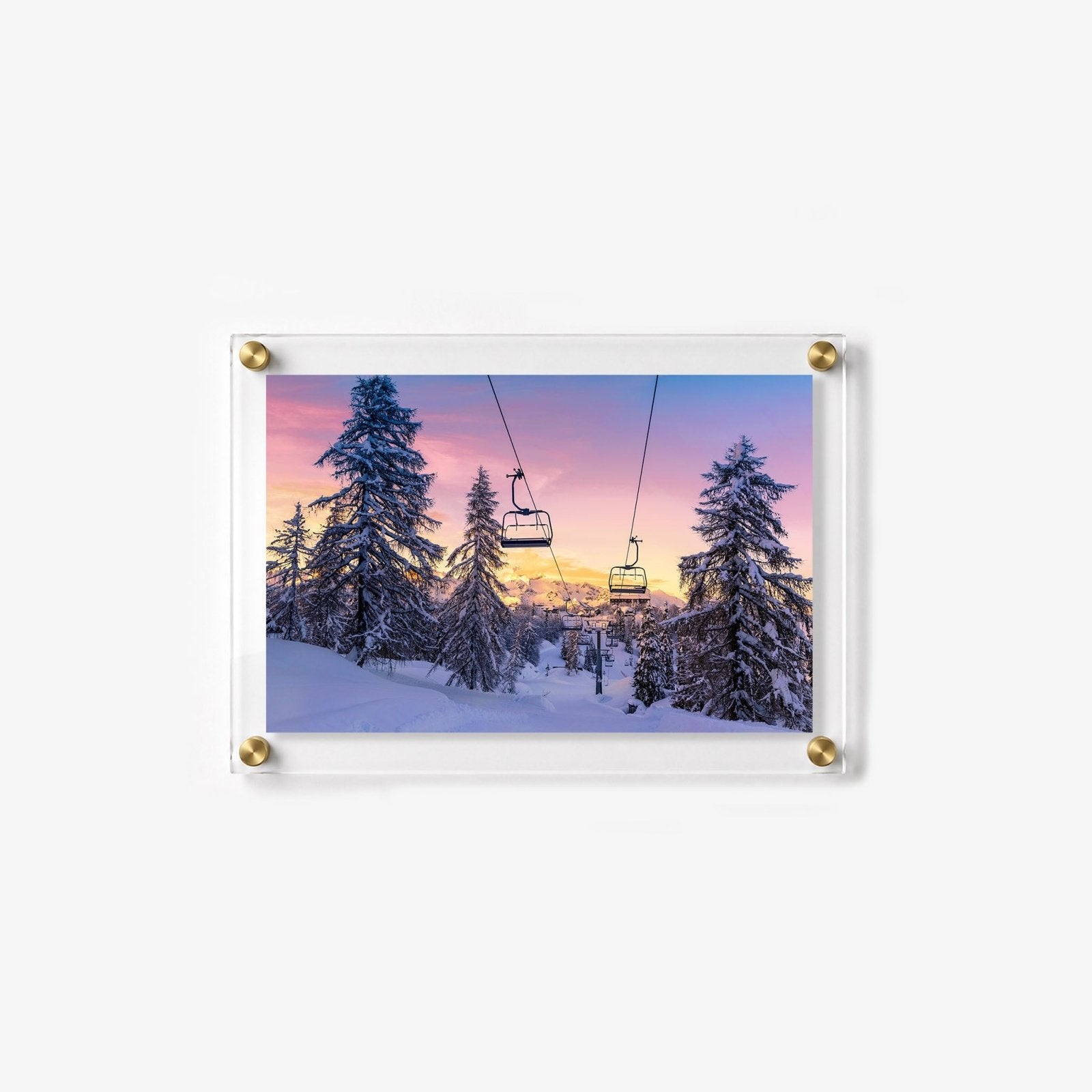 Pink Sky Apres Acrylic Wall Art Print