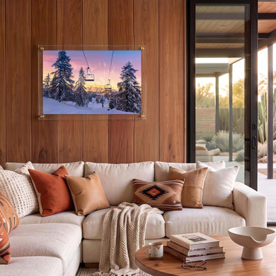 Pink Sky Apres Acrylic Wall Art Print