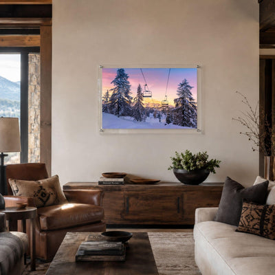 Pink Sky Apres Acrylic Wall Art Print