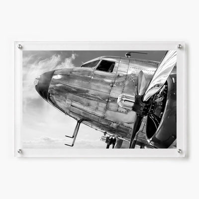 Plane and Simple Acrylic Wall Art Print