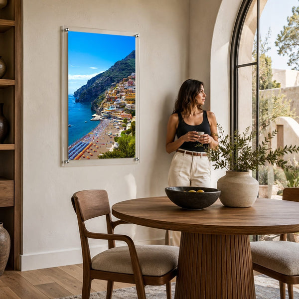 Positively Positano Acrylic Wall Art Print