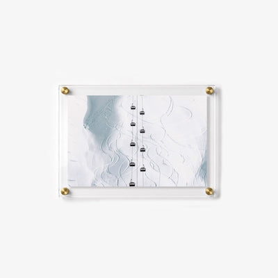 Powder Map Acrylic Wall Art Print