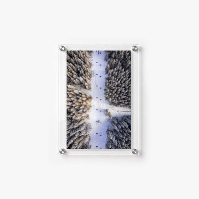 Powder Path Acrylic Wall Art Print