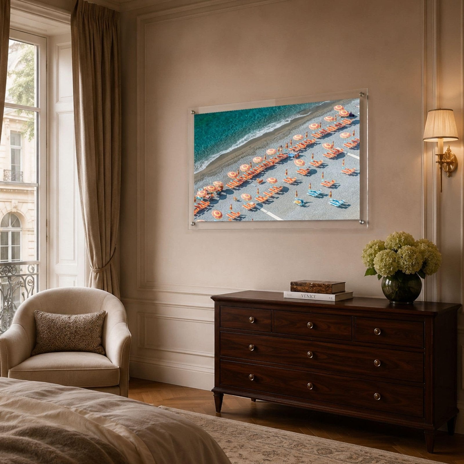 Reserved in Positano Acrylic Wall Art Print
