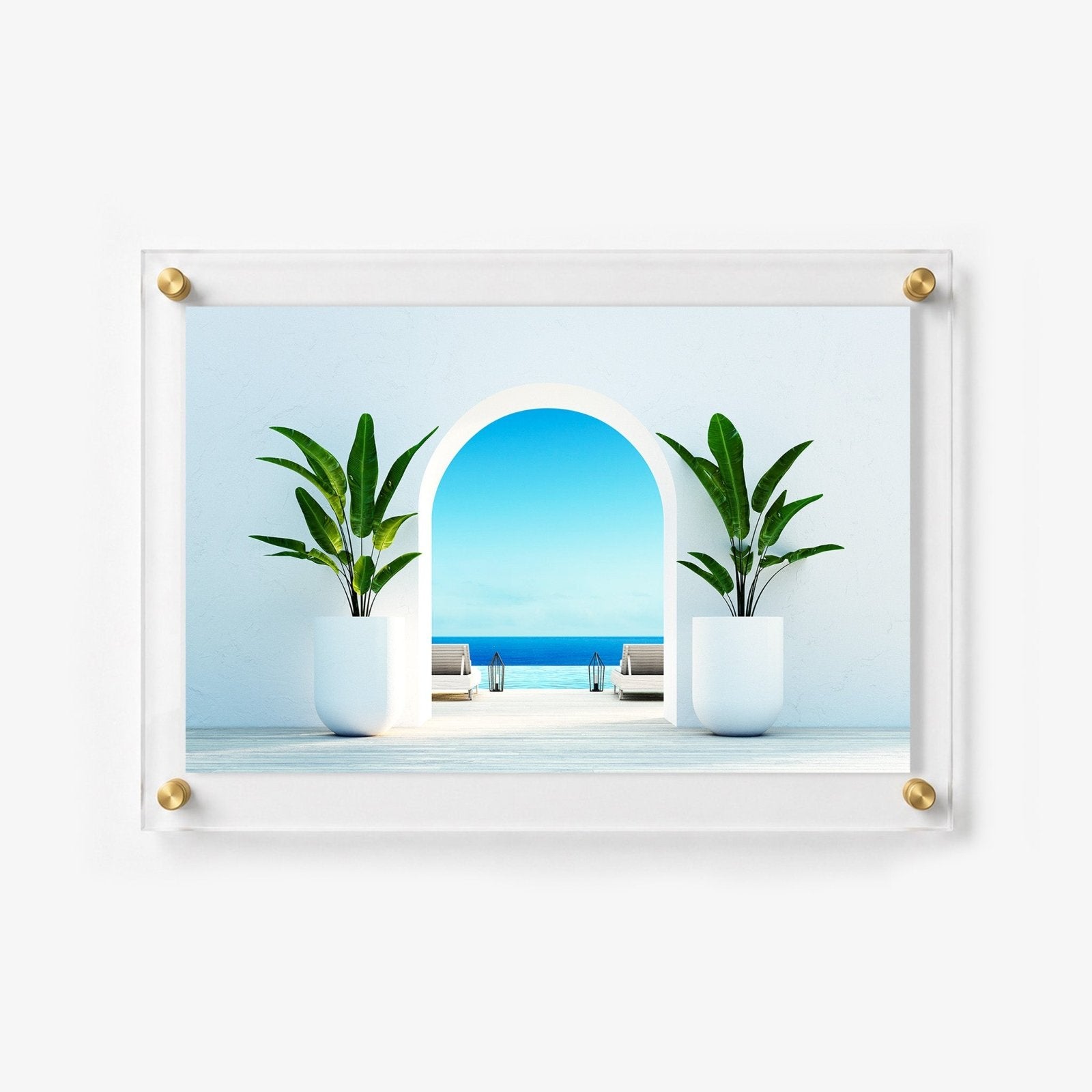 Resort State of Mind Acrylic Wall Art Print
