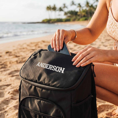 Ridgewell Recycled 18 Can Insulated Backpack Cooler - Black