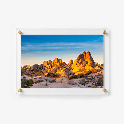 Rock Garden Acrylic Wall Art Print