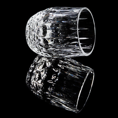 Roosevelt Whiskey Glass Cut Crystal, Set of 4