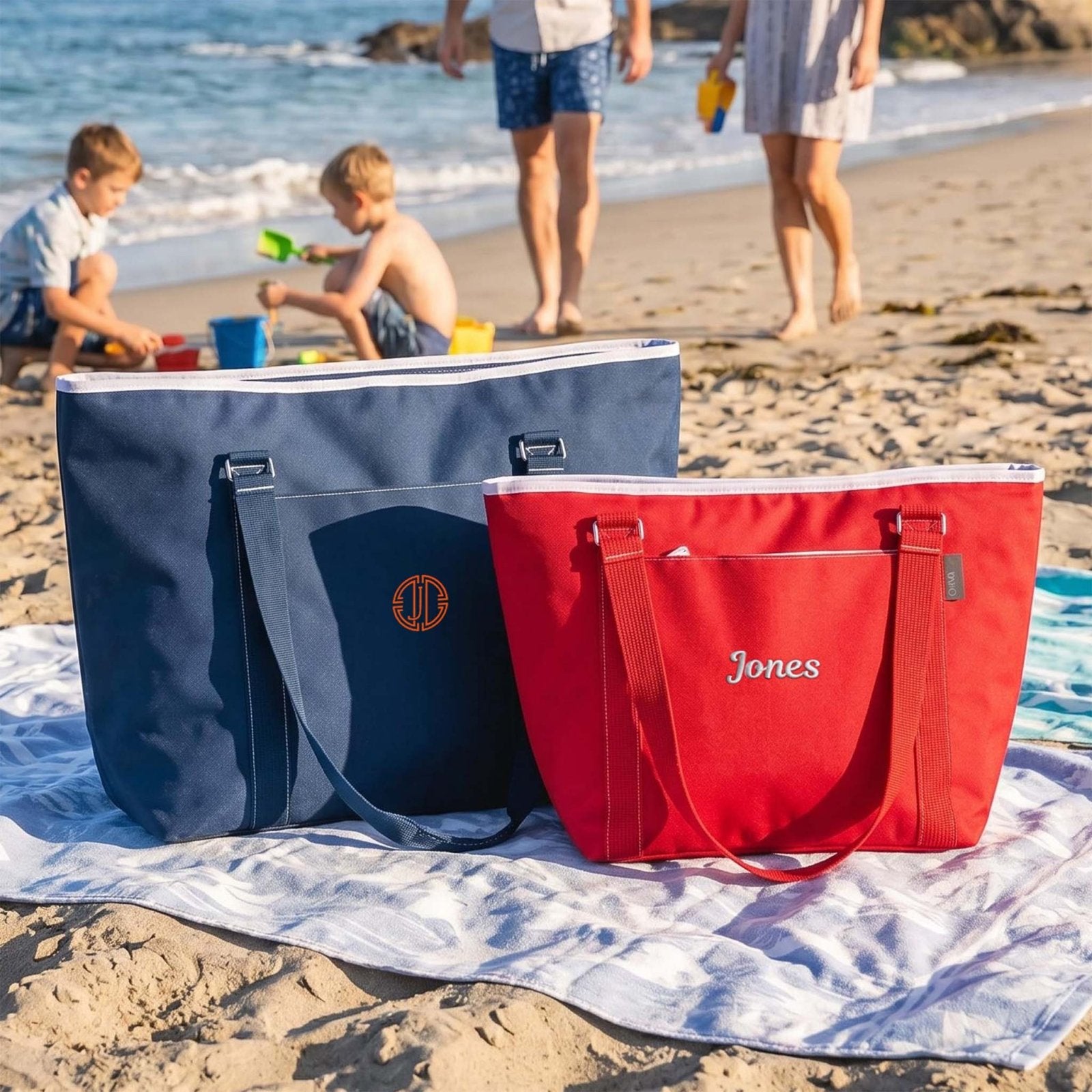 Rothwell 24-48 Can Insulated Cooler Tote Bags