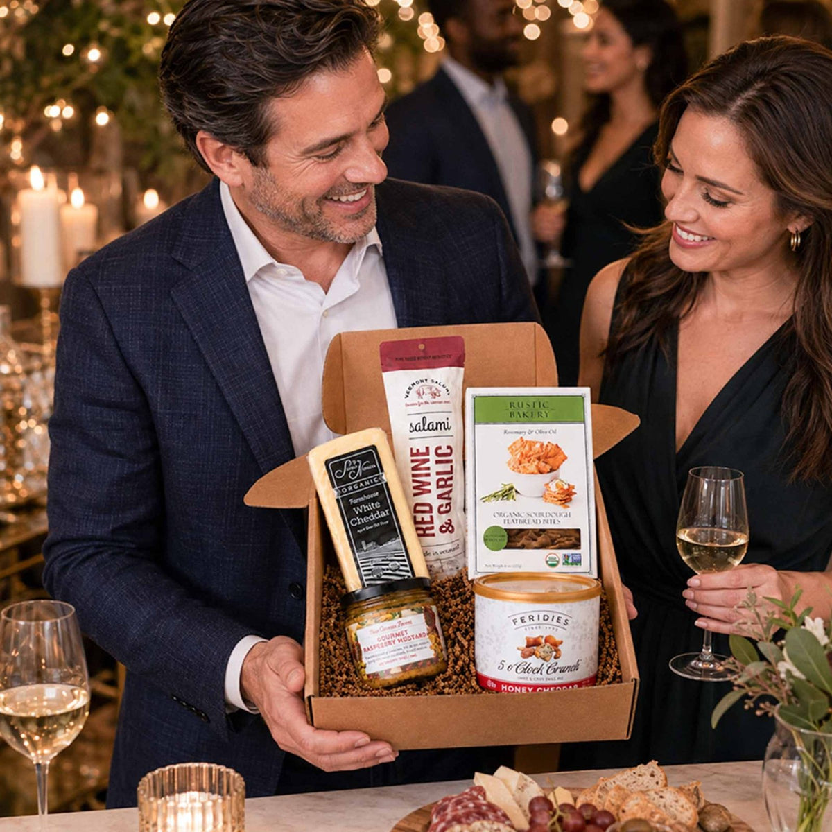 Savory Snacks Gourmet Gift Basket