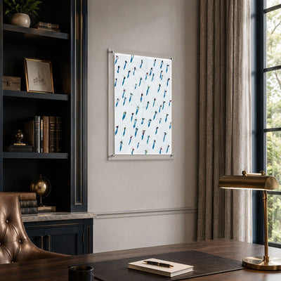 Snow Dots Acrylic Wall Art Print
