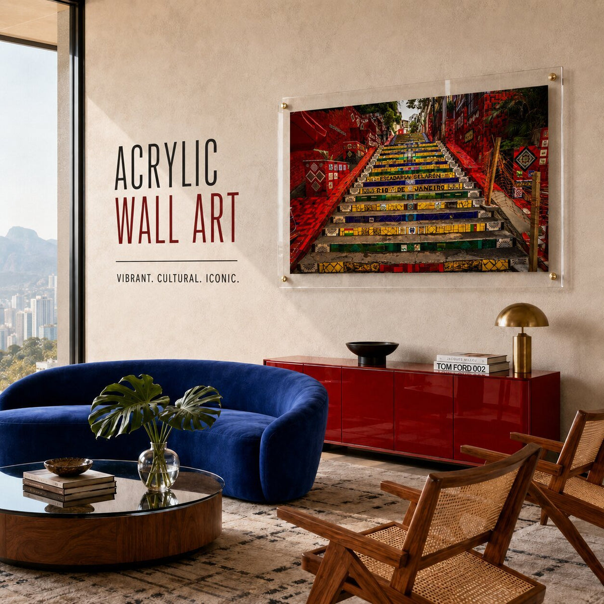 Stairway to Rio Acrylic Wall Art Print