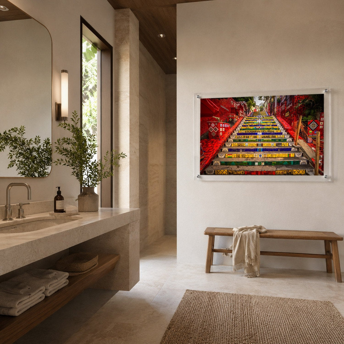Stairway to Rio Acrylic Wall Art Print