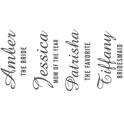 Stolzle Personalized Champagne Flutes - Wedding Champagne Flutes