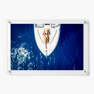 Sun Deck Society Acrylic Wall Art Print - Horizontal