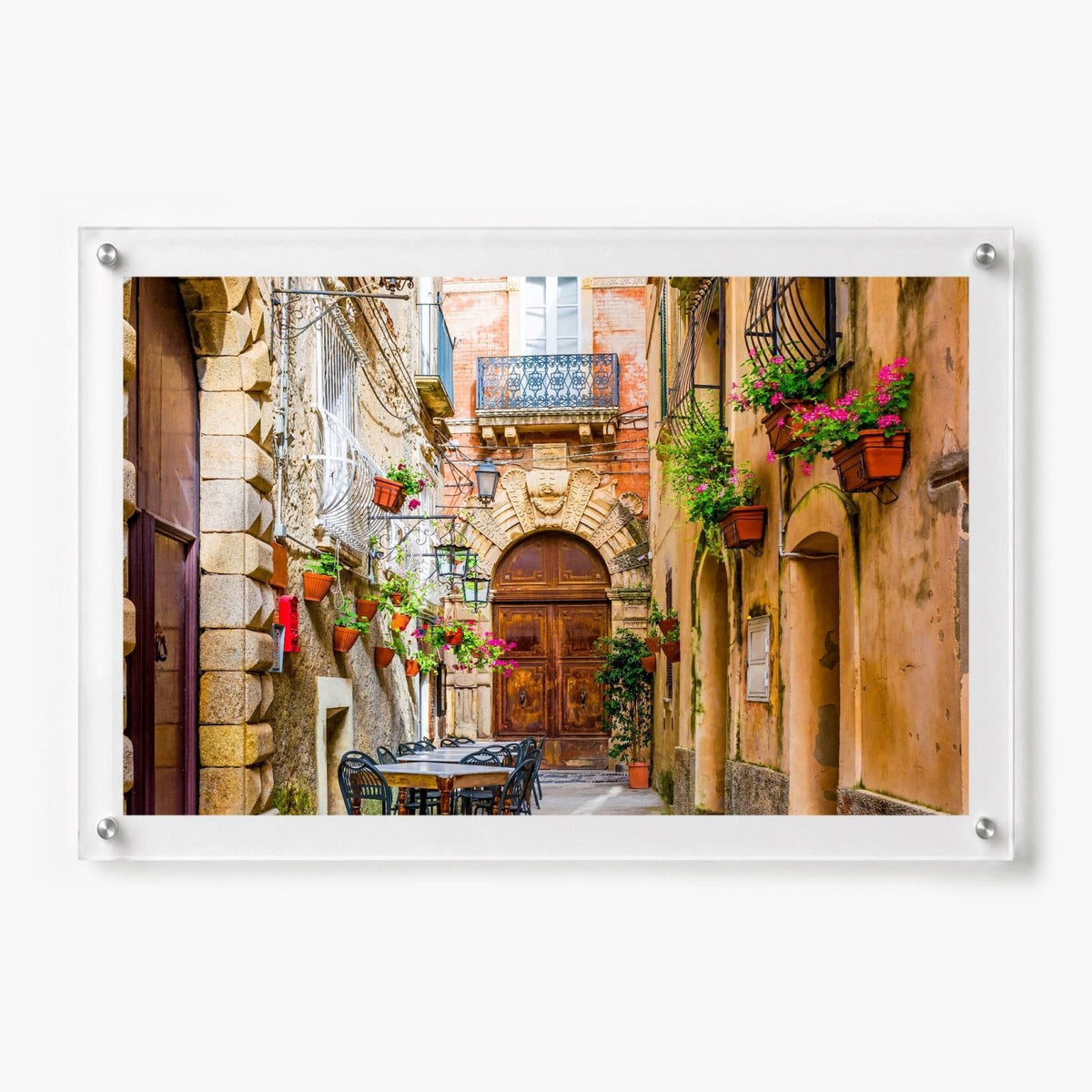 Table for Two Acrylic Wall Art Print
