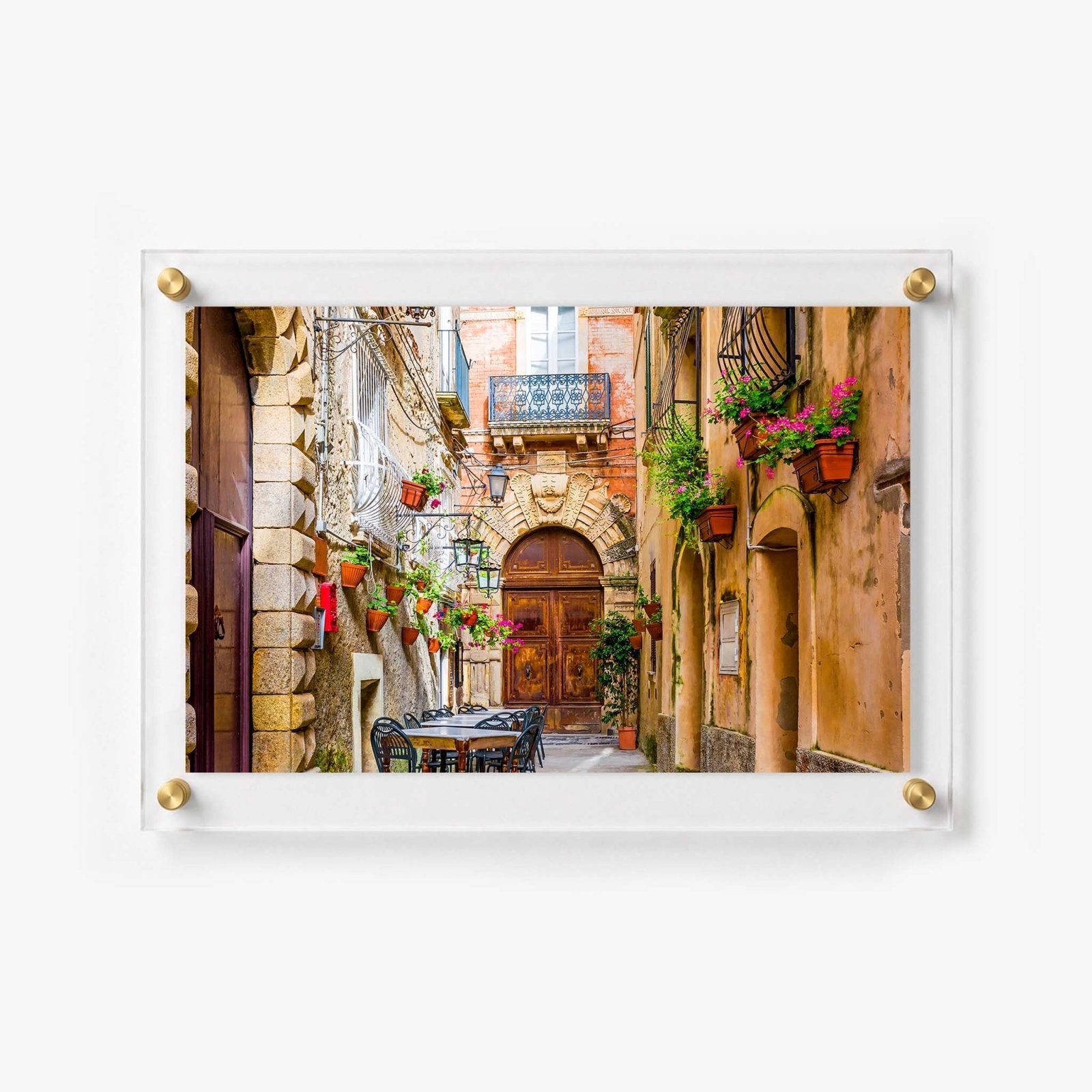 Table for Two Acrylic Wall Art Print