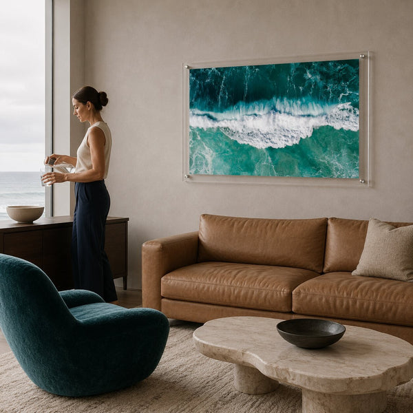 The Break Acrylic Wall Art Print