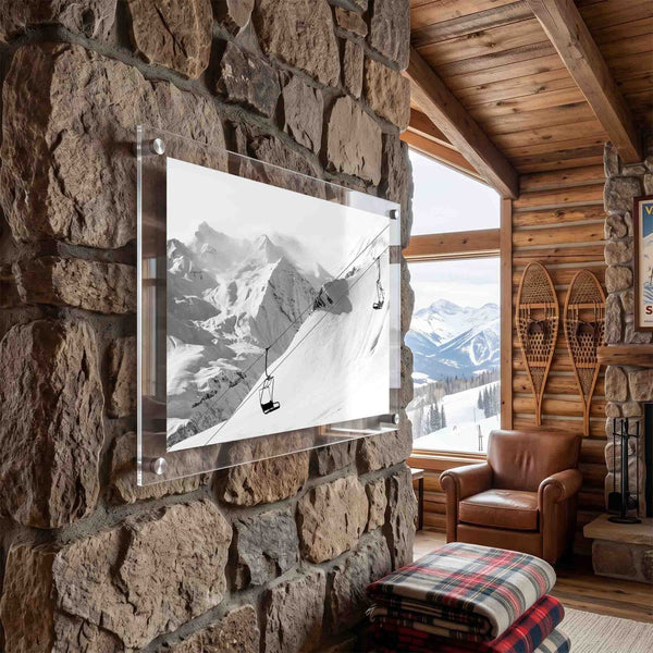 The Chair to Nowhere Acrylic Wall Art Print