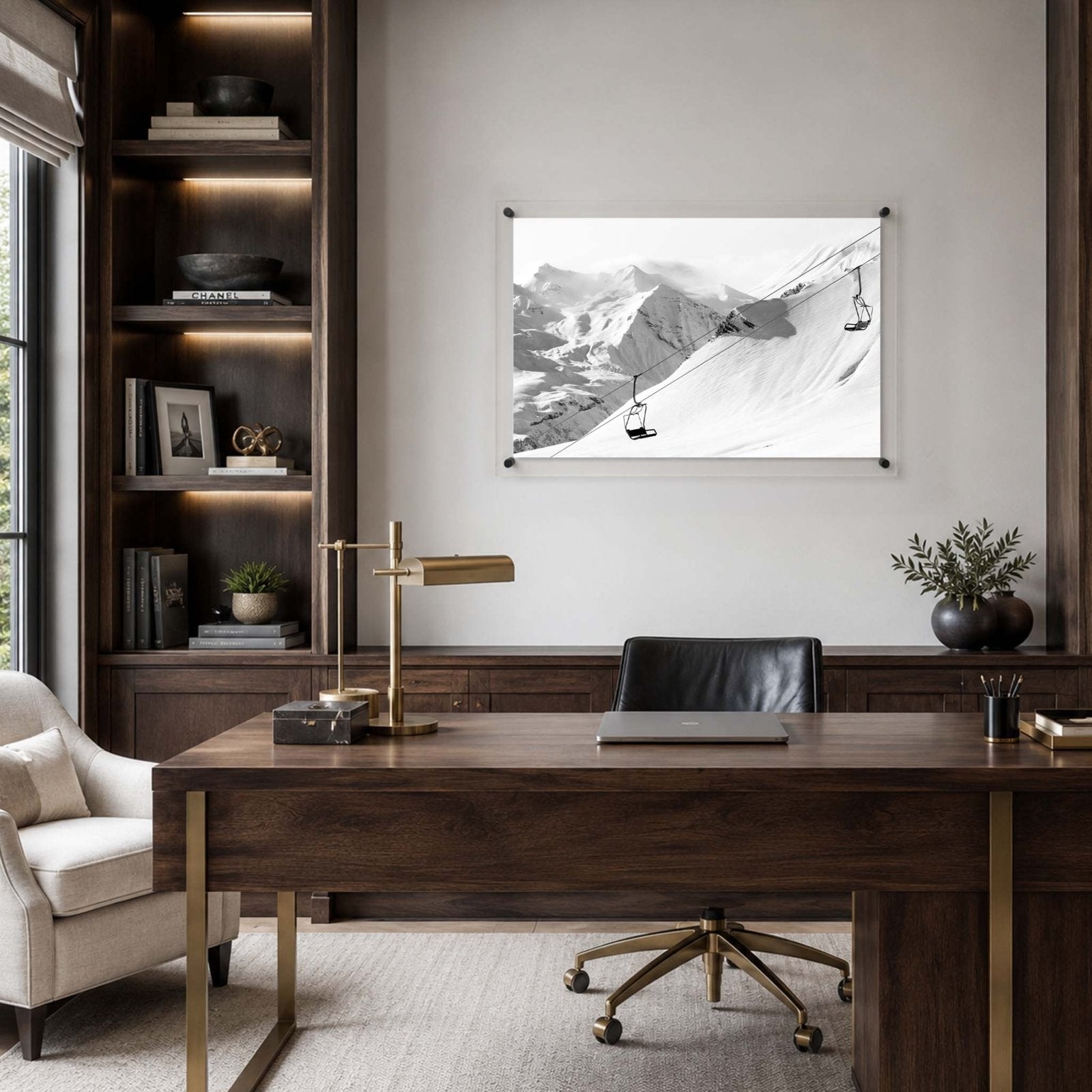 The Chair to Nowhere Acrylic Wall Art Print