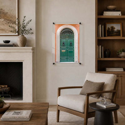 The Green Knock Acrylic Wall Art Print