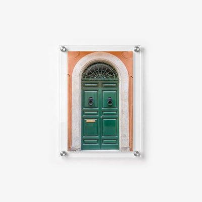 The Green Knock Acrylic Wall Art Print