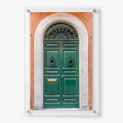 The Green Knock Acrylic Wall Art Print