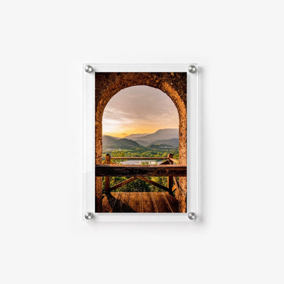 Through the Old Arch Acrylic Wall Art Print