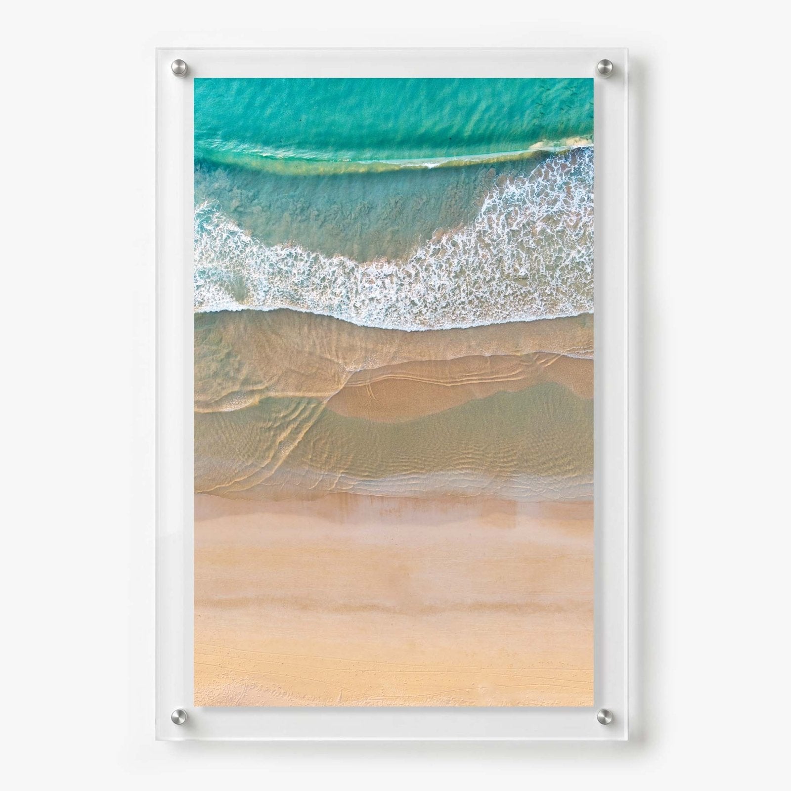 Tidal Blush Acrylic Wall Art Print