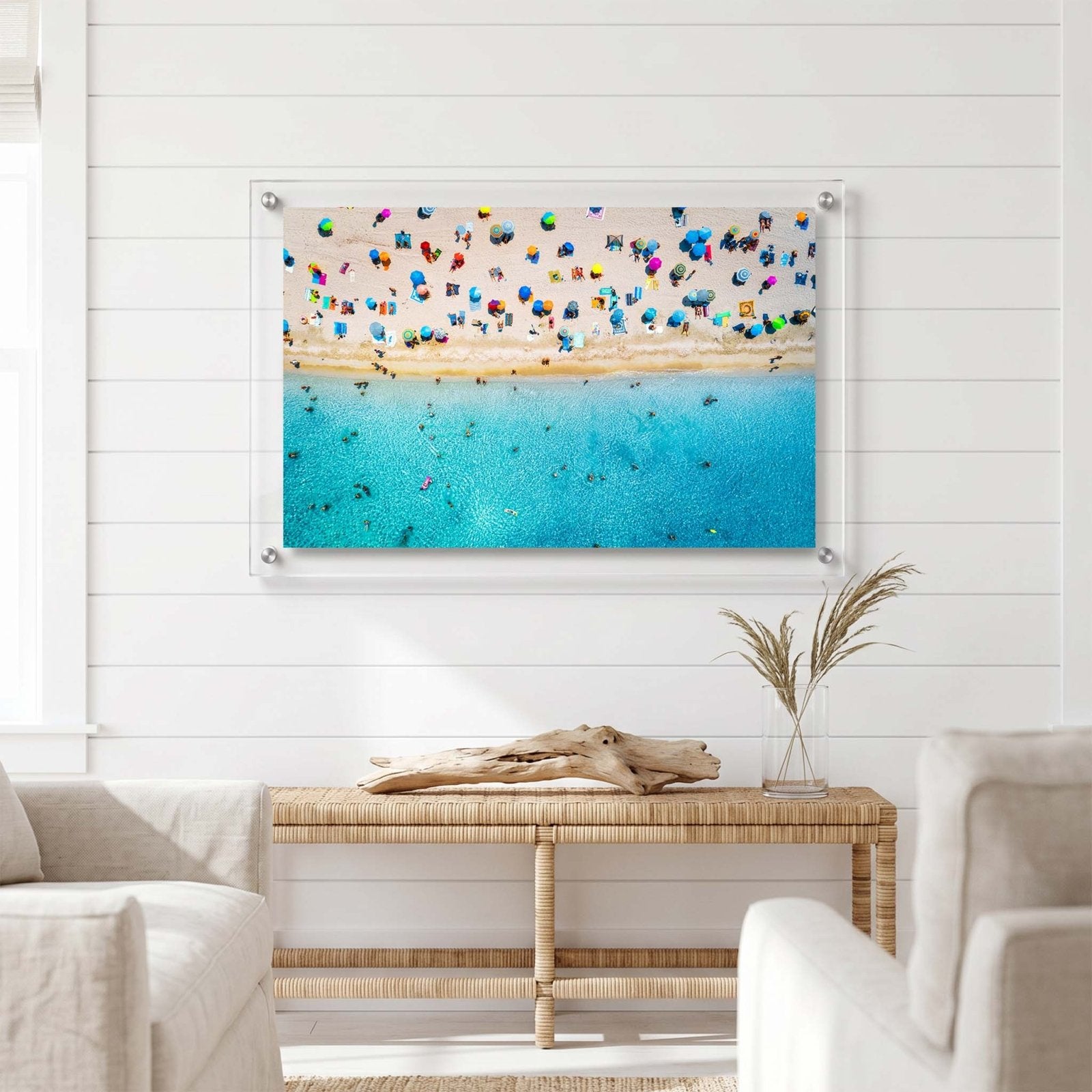 Umbrella Parade Acrylic Wall Art Print