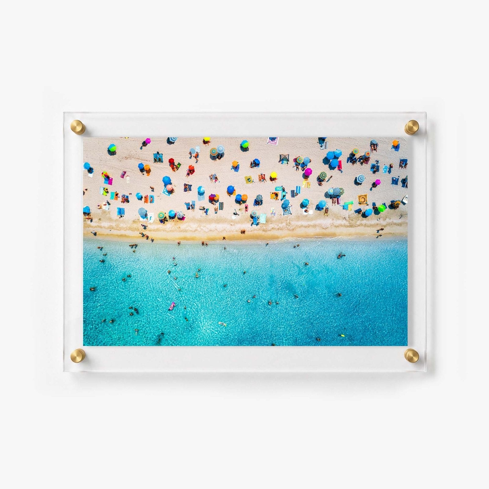 Umbrella Parade Acrylic Wall Art Print